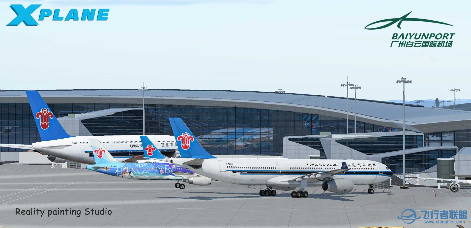 【X-Plane】ZGGG廣州白云國(guó)際機(jī)場(chǎng) 付費(fèi)項(xiàng)目早期預(yù)覽