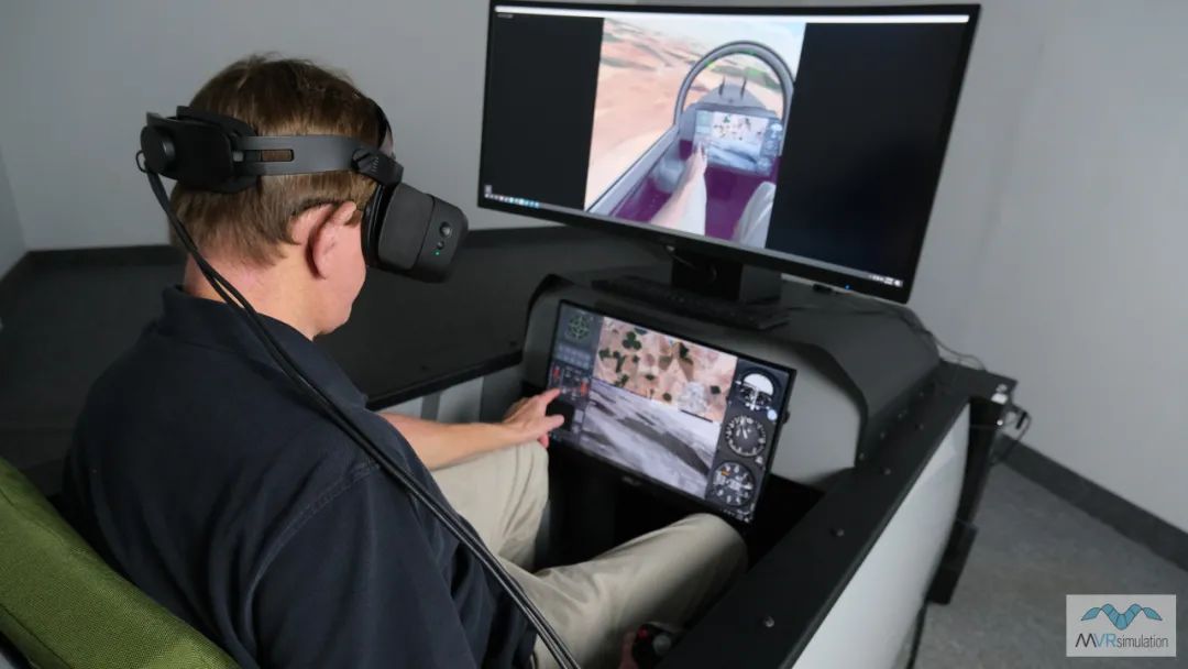 MVRsimulation將Varjo XR-3頭顯到集成到飛行任務訓練器-9769