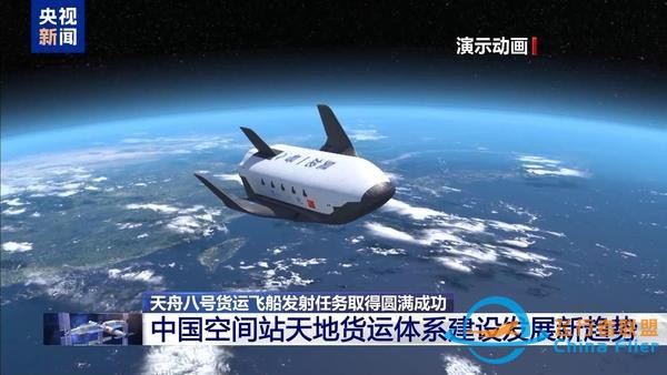 未來“宇宙快遞”如何送？國產航天飛機了解一下→-2791