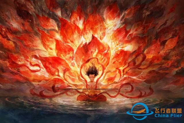 火蓮哪吒夠燃吧？敖光電影海報夠帥吧？云南藝術家畫的！-9406